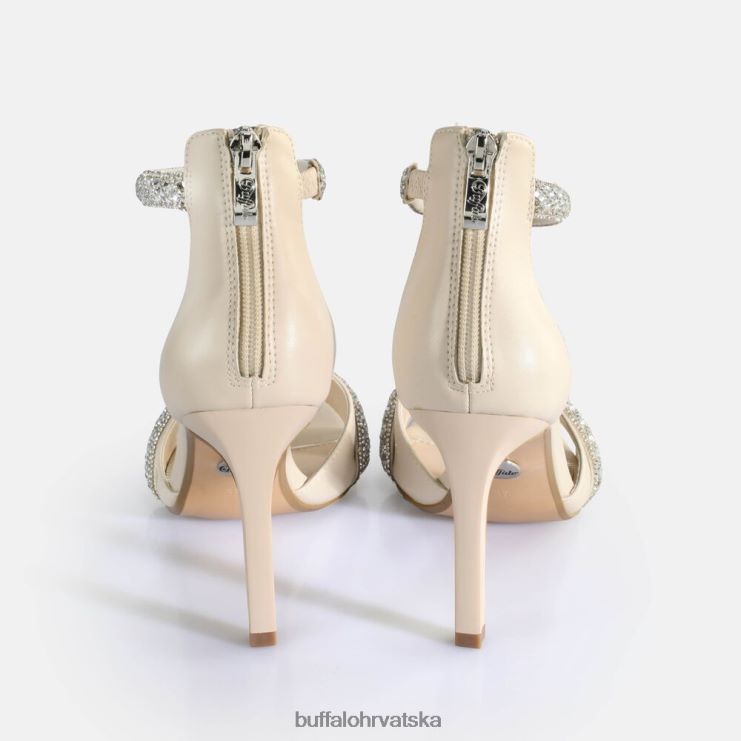 krema Buffalo blair spark veganske sandale s petom |sandale TDD6T697